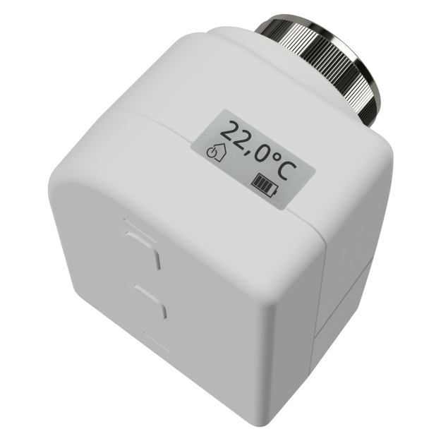 MDT RF-HVA1DAA.01S KNX RF+ Heizungsventilantrieb mit Display und 2 x AA-Batterie Secure