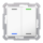MDT RF-TAL55T202.01S KNX RF+ Taster Light 55 2-fach Secure RGBW TS Reinweiß glänzend