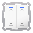 MDT RF-TAL55T202.A1S KNX RF+ Jalousietaster Light 55...