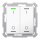 MDT RF-TAL55T202.B1S KNX RF+ Taster Light 55 2-fach Secure RGBW TS Reinweiß glänzend
