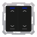 MDT RF-TAL55T206.A1S KNX RF+ Jalousietaster Light 55...