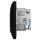 Busch-Jaeger Busch-balance SI Set: Rutenbeck UAE-Cat.6A iso-8/8 Up 0 mit Zentralscheibe + 1721-915 1-fach Rahmen Schwarz Matt