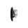 Busch-Jaeger Busch-balance SI Set: Rutenbeck Netzwerkdose flex 136104030 mit Zentralscheibe + 2x 20 EUC-915 SCHUKO® Steckdosen-Einsatz + 1723-915 3-fach Rahmen Schwarz Matt