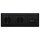 Busch-Jaeger Busch-balance SI Set: Rutenbeck Netzwerkdose 136104070 UAE-Cat.6A iso-8/8 Up 0 mit Zentralscheibe 2-fach + 2x 20 EUC-915 Steckdose + 1723-915 3-fach Rahmen Schwarz Matt