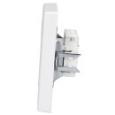 JUNG Serie LS Komplett-Set Schneeweiß Matt: TAE-Anschlussdose TAE 3x6 NFN Up 0 rw + LS969TWWM Abdeckung f. TAE-Anschlussdose + LS981WWM Rahmen 1fach
