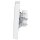 JUNG Serie LS Komplett-Set Schneeweiß Matt: TAE-Anschlussdose TAE 3x6 NFN Up 0 rw + LS969TWWM Abdeckung f. TAE-Anschlussdose + LS981WWM Rahmen 1fach