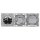 JUNG Serie LS Komplett-Set Schneeweiß Matt: Antennensteckdose EDU 04 F + LS990TVWWM Abdeckung + Cat.6A iso-Anschlussdose + LS969-2UAWWM Abdeckung + LS1520WWM SCHUKO Steckdose + LS983WWM Rahmen 3fach