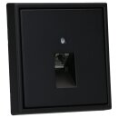 JUNG Serie LS Komplett-Set Graphitschwarz Matt: Cat.6A...