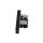 JUNG Serie LS Komplett-Set Graphitschwarz Matt: Cat.6A iso-Anschlussdose UAE-Cat.6A iso-8 Up 0 + LS969-1UASWM Abdeckung f. IAE/UAE-Anschlussdose + LS1520SWM Schuko Steckdose + LS982SWM Rahmen 2fach