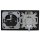 JUNG Serie LS Komplett-Set Graphitschwarz Matt: Cat.6A iso-Anschlussdose UAE-Cat.6A iso-8 Up 0 + LS969-1UASWM Abdeckung f. IAE/UAE-Anschlussdose + LS1520SWM Schuko Steckdose + LS982SWM Rahmen 2fach