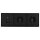 JUNG Serie LS Komplett-Set Graphitschwarz Matt: Cat.6A iso-Anschlussdose UAE-Cat.6A iso-8 Up 0 + LS969-1UASWM Abdeckung f. IAE/UAE-Anschlussdose + 2x LS1520SWM Schuko Steckdose + LS983SWM Rahmen 3fach