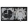 JUNG Serie LS Komplett-Set Graphitschwarz Matt: Cat.6A iso-Anschlussdose UAE-Cat.6A iso-8/8 Up 0 + LS969-2UASWM Abdeckung f. IAE/UAE-Anschlussdose + LS1520SWM Schuko Steckdose + LS982SWM Rahmen 2fach