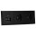 JUNG Serie LS Komplett-Set Graphitschwarz Matt: Cat.6A iso-Anschlussdose UAE-Cat.6A iso-8/8 Up 0 + LS969-2UASWM Abdeckung f. IAE/UAE-Anschlussdose + 2x LS1520SWM Schuko Steckdose + LS983SWM Rahmen 3fach