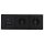 JUNG Serie LS Komplett-Set Graphitschwarz Matt: Cat.6A iso-Anschlussdose UAE-Cat.6A iso-8/8 Up 0 + LS969-2UASWM Abdeckung f. IAE/UAE-Anschlussdose + 2x LS1520SWM Schuko Steckdose + LS983SWM Rahmen 3fach
