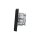 JUNG Serie LS Komplett-Set Graphitschwarz Matt: Cat.6A iso-Anschlussdose UAE-Cat.6A iso-8/8 Up 0 + LS969-2UASWM Abdeckung + TAE-Anschlussdose TAE 3x6 NFN Up 0 rw + LS969TSWM Abdeckung + LS982SWM Rahmen 2fach