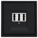 JUNG Serie LS Komplett-Set Graphitschwarz Matt:...