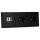JUNG Serie LS Komplett-Set Graphitschwarz Matt: TAE-Anschlussdose TAE 3x6 NFN Up 0 rw + LS969TSWM Abdeckung f. TAE-Anschlussdose + 2x LS1520SWM Schuko Steckdose + LS983SWM Rahmen 3fach