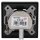 JUNG Serie LS Komplett-Set Graphitschwarz Matt: Antennensteckdose 4-Loch GUT 400 + LS990-4SAT2SWM Abdeckung f. SAT-TV-Steckdose Ankaro + LS981SWM Rahmen 1fach