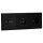 JUNG Serie LS Komplett-Set Graphitschwarz Matt: Antennensteckdose EDU 04 F + LS990TVSWM Abdeckung + Cat.6A UAE-Cat.6A iso-8/8 Up 0 + LS969-2UASWM Abdeckung + LS1520SWM Schuko Steckdose + LS983SWM Rahmen 3fach