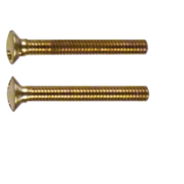 Berker 9002025006SP Schrauben 3,5 x 25 mm Gold zur Befestigung für Berker TS Glasplatten