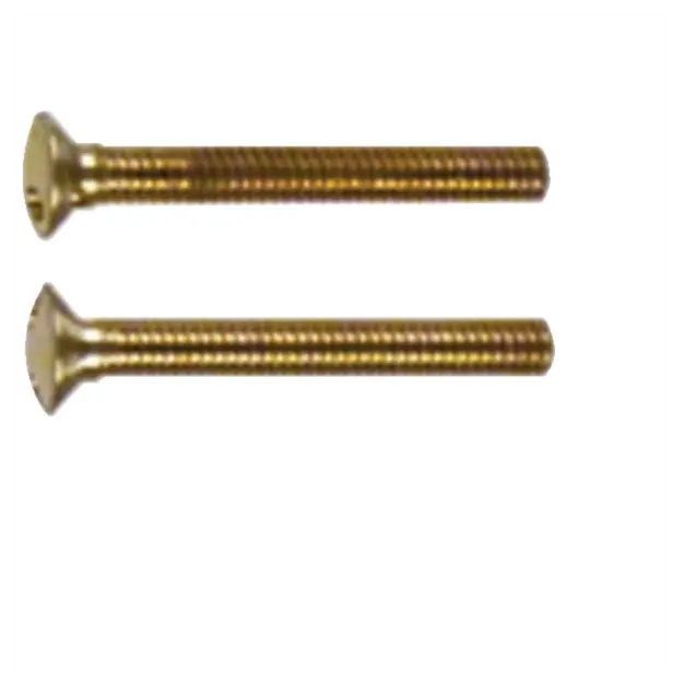 Berker 9002025006SP Schrauben 3,5 x 25 mm Gold zur Befestigung für Berker TS Glasplatten