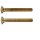 Berker 9002025006SP Schrauben 3,5 x 25 mm Gold zur Befestigung für Berker TS Glasplatten