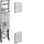 Hager ZH33X7T Komplettfeld universZ 1050mm 1ZP 1-feld