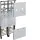 Hager ZK3EL22T Komplettfeld universZ 1050mm 2ZP 2feld