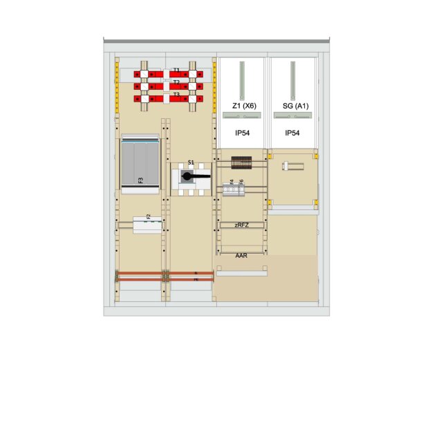 Hager ZAW132A1 SIF-Wandlerschrank