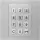 Hager REN232X Codeschloss Modul Edelstahl modular