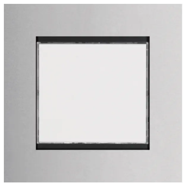 Hager REN707X LED-Info modular 76x76 EB Edelstahl modular