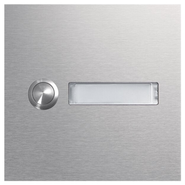 Hager REN001X Rund-Taster 1 WE LED-Schild modular