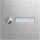 Hager REN001X Rund-Taster 1 WE LED-Schild modular