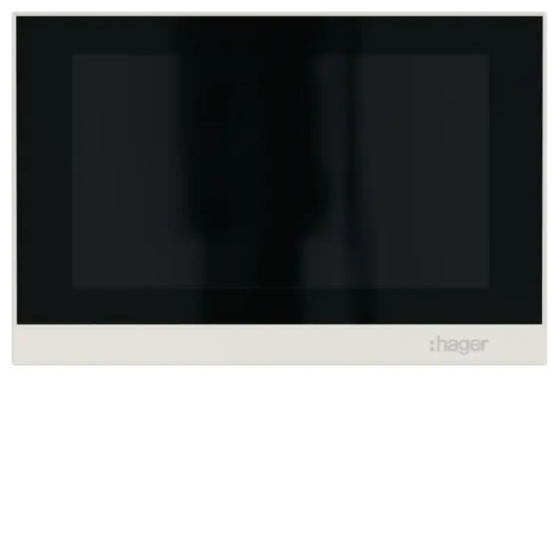 Hager RTQ600X Innenstation video IP intercom view ws