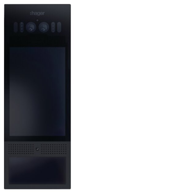 Hager RTQ541X Außenstation Touch IP GE intercom motion