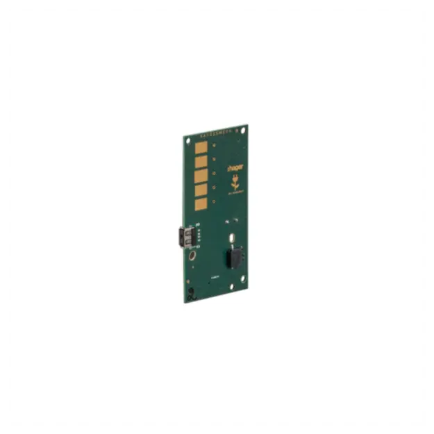 Hager XVS115 Nutzer Schnittstellenkarte mit Status-LED und RFID-Antenne