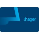 Hager RTH310X Karte RFID motion/modular 10er Pack