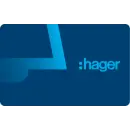 Hager RTH310X Karte RFID motion/modular 10er Pack