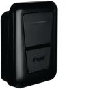 Hager XVL122S Ladestation witty plus mit Ladesteckdose