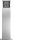 Hager REM405X modular Standsäulen 4/2 Edelstahl matt