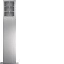 Hager REM406X modular Standsäulen 6/2 Edelstahl matt