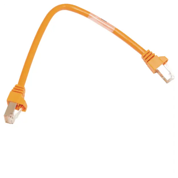 Hager ZZ45CLS050 Patch-Leitung RJ45 für CLS orange 500mm