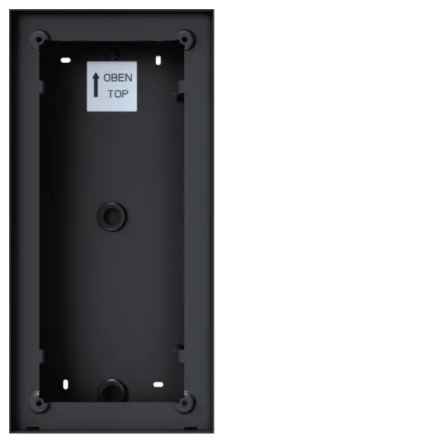 Hager REW407X AP-Gehäuse für intercom mono 2/3/4 Tasten