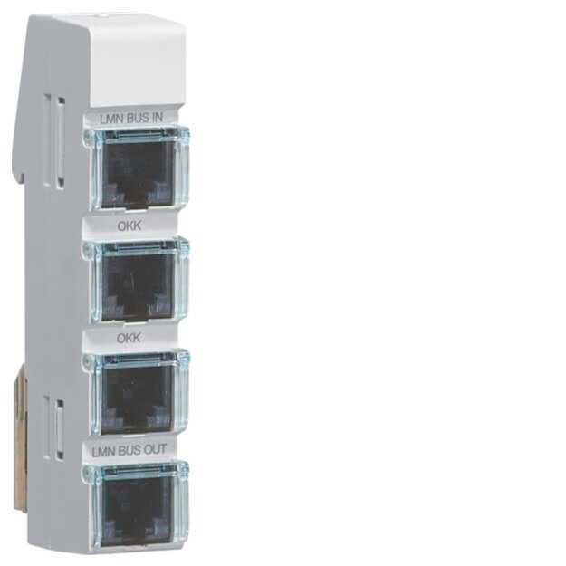 Hager ZZ12LMN04P LMN-Modul mit 4xRJ12 passiv 1 PLE