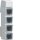 Hager ZZ12LMN04P LMN-Modul mit 4xRJ12 passiv 1 PLE