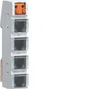 Hager ZZ12LMN04A LMN-Modul mit 4xRJ12 aktiv 1 PLE