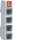 Hager ZZ12LMN04A LMN-Modul mit 4xRJ12 aktiv 1 PLE
