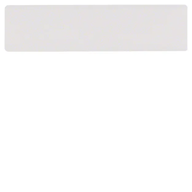 Hager REH012X Namensschild-Einlage weiss