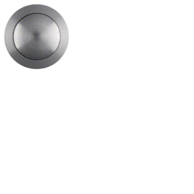 Hager REH015X Einschraub-Taste rund Edelstahl