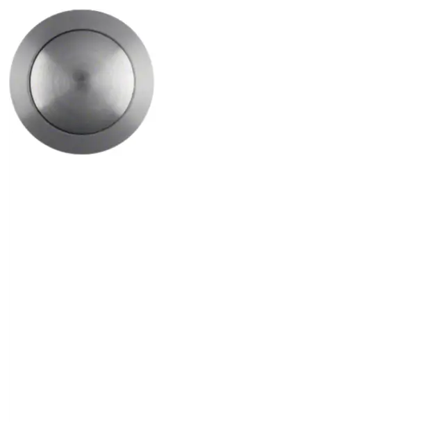 Hager REH015X Einschraub-Taste rund Edelstahl